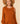 Rust PeekABoo Button Shoulder Top